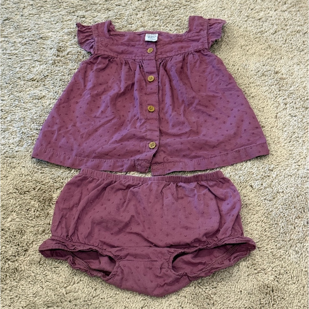 Carter’s Purple Outfit Set